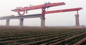 西藏双悬臂式架桥机