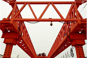 西藏双导梁公路架桥机
